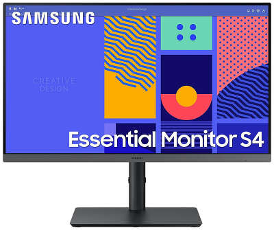 Монитор 27" Samsung Essential S27C430GAI IPS FHD D-Sub, HDMI, DP, USB-Hub