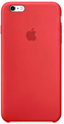 Силиконовый чехол для iPhone 6 Plus/6S Plus, красный[MKXM2]