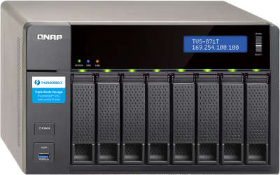 Сетевое хранилище QNAP TVS-871T-i5-16G