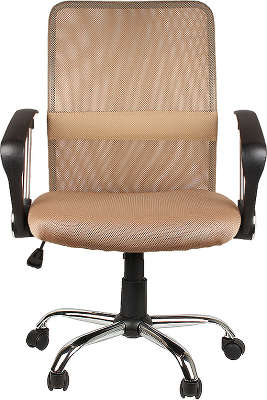 Кресло офисное COLLEGE H-8078F-5 Бежевый, ткань, сетчатый акрил