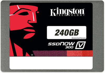 Твердотельный накопитель SSD 2.5" SATA III 240GB Kingston V300 [SV300S3D7/240G]