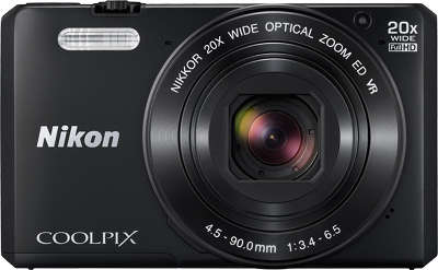 Цифровая фотокамера Nikon COOLPIX S7000 Black