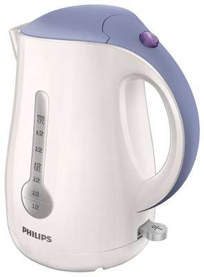 Чайник Philips HD4677/40 1.7л. белый/фиолетовый (корпус: пластик)