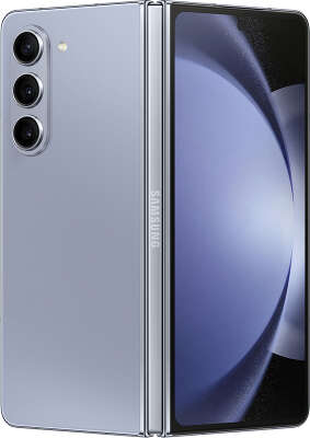 Смартфон Samsung Galaxy Z Fold5, Qualcomm Snapdragon 8 Gen 2, 12Gb RAM, 256Gb, голубой (SM-F946BLBBCAU)