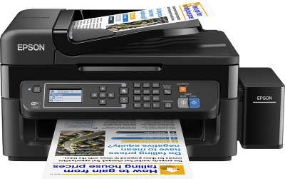 Принтер/копир/сканер с СНПЧ EPSON L566 (C11CE53403) A4 WiFi