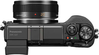 Цифровая фотокамера Panasonic Lumix DMC-GX7CEE-K Black Kit (Micro 4/3 20 mm)