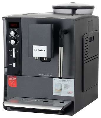 Кофемашина Bosch TES55236RU темно-серый/черный