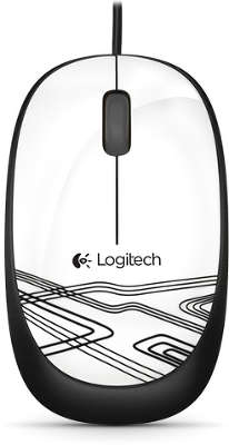 Мышь Logitech Mouse M105 White USB (910-003117)