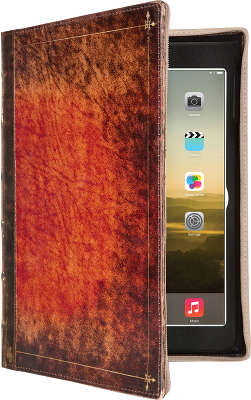 Кожаный чехол Twelve South BookBook для iPad Pro/Air/Air 2, коричнево-красный [12-1411]