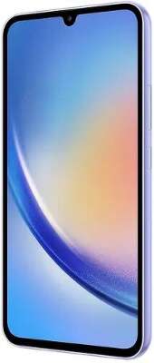 Смартфон Samsung Galaxy A34, MediaTek Dimensity 1080, 8Gb RAM, 256Gb, фиолетовый (SM-A346ELVEXME)