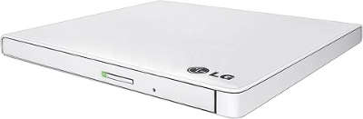 Привод DVD±RW LG Slim White внешний USB2.0 GP60NW60