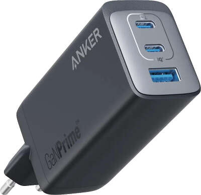 Зарядное устройство Anker 737 GaNPrime 120W 2xUSB-С/USB, Black [A2148311]