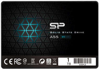 Твердотельный накопитель SATA3 1Tb [SP001TBSS3A55S25] (SSD) Silicon Power Ace A55