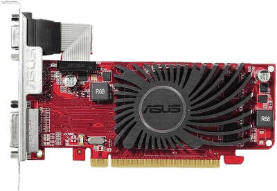 Видеокарта 2Gb PCI-E ASUS R5 230 SILENT 2GD3 L <R5 230, GDDR3, 64 bit, VGA, DVI, HDMI, Retail (R5230-SL-2GD3-L