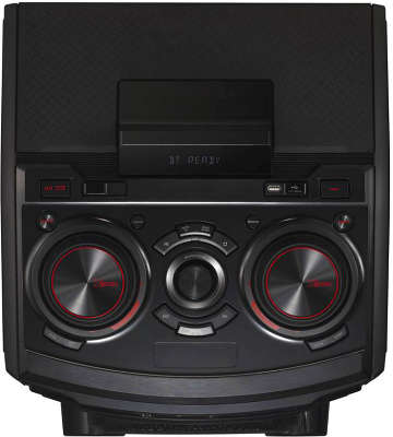 Микросистема LG OM7550K черный/черный 1000Вт/FM/USB/BT (в комплекте: диск 2000 песен)