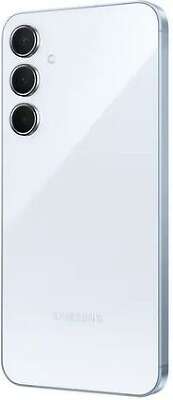 Смартфон Samsung Galaxy A55 5G, Exynos 1480, 8Gb RAM, 128Gb, голубой (SM-A556ELBASKZ)
