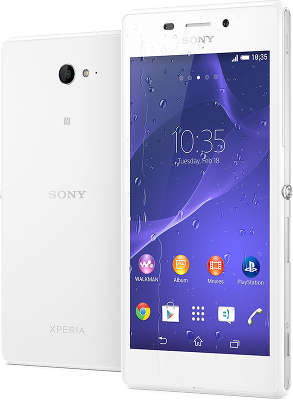 Смартфон Sony D2403 Xperia™ M2 Aqua , белый (ТОВАР УЦЕНЁН)
