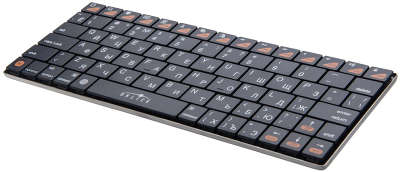 Клавиатура беспроводная Oklick 840S BT Slim, чёрная