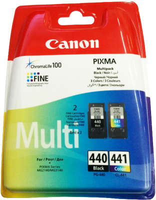 Набор картриджей Canon PG-440/CL-441 (чёрный + цветной)