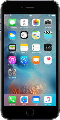 Смартфон Apple iPhone 6S Plus [MKUD2RU/A] 128 GB space gray