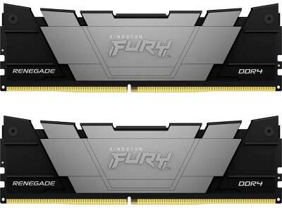 Набор памяти DDR4 DIMM 2x8Gb DDR3200 Kingston FURY Renegade Black (KF432C16RB2K2/16)