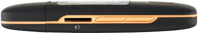 Цифровой аудиоплеер Digma U3 4Gb чёрный/оранжевый