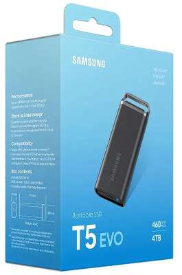 Внешний 4Tb [MU-PH4T0S/WW] SSD Samsung T5 EVO
