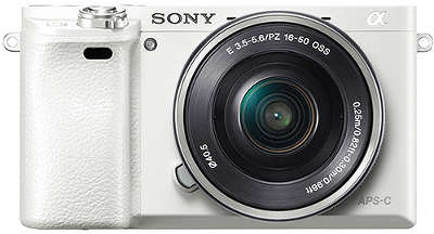 Цифровая фотокамера Sony Alpha 6000 White Kit (16-50 мм)