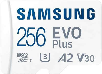 Карта памяти 256 Гб Micro SDXC Samsung EVO Plus Class 10 UHS-I [MB-MC256KA]