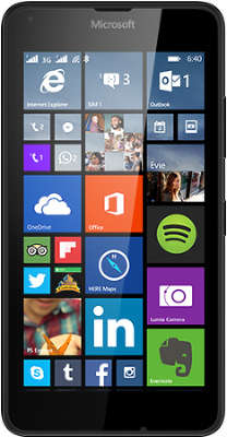 Смартфон Microsoft Lumia 640 3G Dual Sim, черный