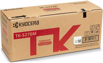 Тонер-картридж Kyocera TK-5270M (пурпурный; 6000стр.)