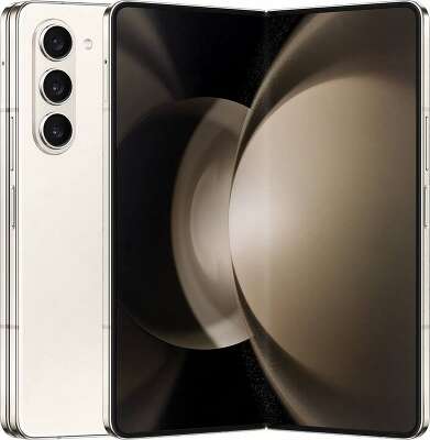 Смартфон Samsung Galaxy Z Fold5, Qualcomm Snapdragon 8 Gen 2, 12Gb RAM, 256Gb, бежевый (SM-F946BZEDXME)