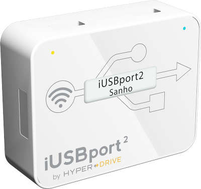 Беспроводной медиацентр HyperDrive iUSBport2 для iPhone/iPad, белый