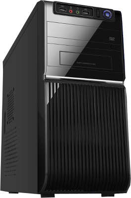 Корпус Sunpro AROMA III mATX, 450Вт, черный, 2*USB 2.0, Audio/Mic,24+4, 2*SATA, 4*MOLEX, 1*FDD