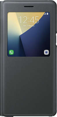 Чехол-книжка Samsung для Samsung Galaxy Note 7 S-View, черный (EF-CN930PBEGRU)