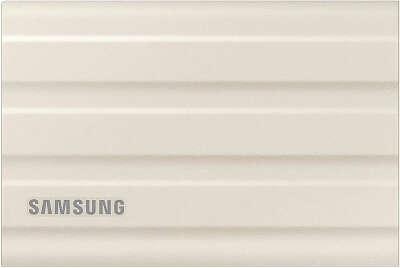 Внешний SSD Samsung 1Tb T7 Shield 1.8" USB 3.2/Type-C, бежевый (MU-PE1T0K/WW)