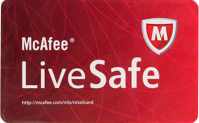 Антивирус McAfee LiveSafe Promo, 1 пользователь, неограниченное кол-во устройств (Электронный ключ на 1год)