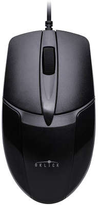 Мышь USB Oklick 145M 1000 dpi, чёрная
