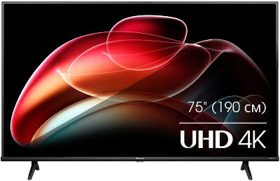 Телевизор 75" Hisense 75A6K UHD HDMIx3, USBx2