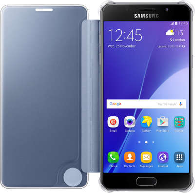 Чехол-книжка Samsung для Samsung Galaxy A5 Clear View Cover A510, черный (EF-ZA510CBEGRU)