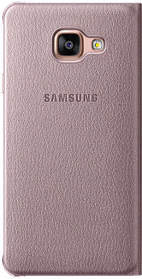Чехол-книжка Samsung для Samsung Galaxy A3 Flip Wallet A310, розовое золото (EF-WA310PZEGRU)