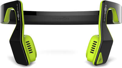 Беспроводные наушники Aftershokz Bluez 2S AS500S-Neon, чёрно-зелёные