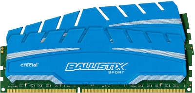 Набор памяти DDR3 2x8192Mb DDR1866 Crucial BLS2C8G3D18ADS3CEU RTL PC3-14900 CL10 DIMM 240-pin 1.5В kit