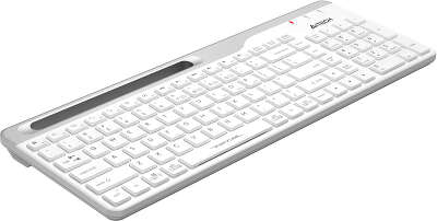 Клавиатура A4Tech Fstyler FBK25 белый/серый USB беспроводная BT/Radio slim Multimedia