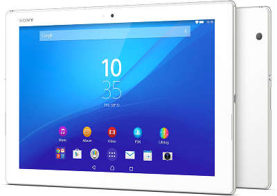 Планшетный компьютер 10,1" Sony Xperia™ Z4 Tablet 32 Гб Wi-Fi + LTE, белый [SGP771RU/W]