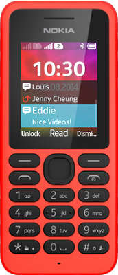 Мобильный телефон Nokia 130 Dual Sim, Red