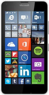 Смартфон Microsoft Lumia 640 LTE, белый (A00024882)