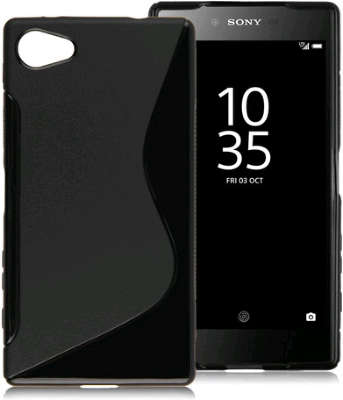 Кейс Mobil.sc  для Sony Xperia Z5 compact  силикон черный