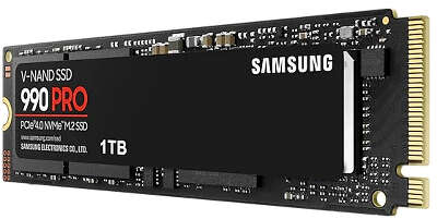 Твердотельный накопитель M.2 NVMe 1Tb Samsung 990 Pro [MZ-V9P1T0BW] (SSD)