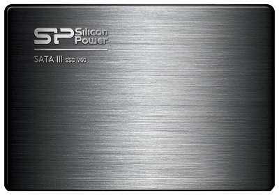 Твердотельный накопитель SSD 2.5" 120 Gb Silicon Power SATA III V60 + Desktop kit (R520/W510MB/s) (SP120GBSS3V